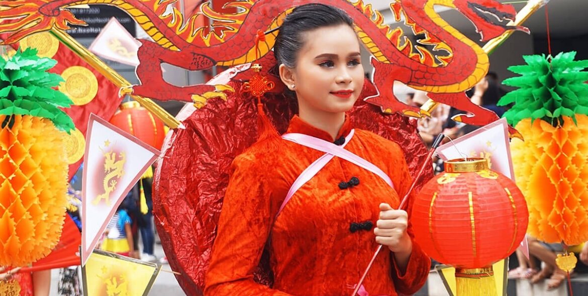 Festival Parade in Pontianak, Indonesia, West Kalimantan