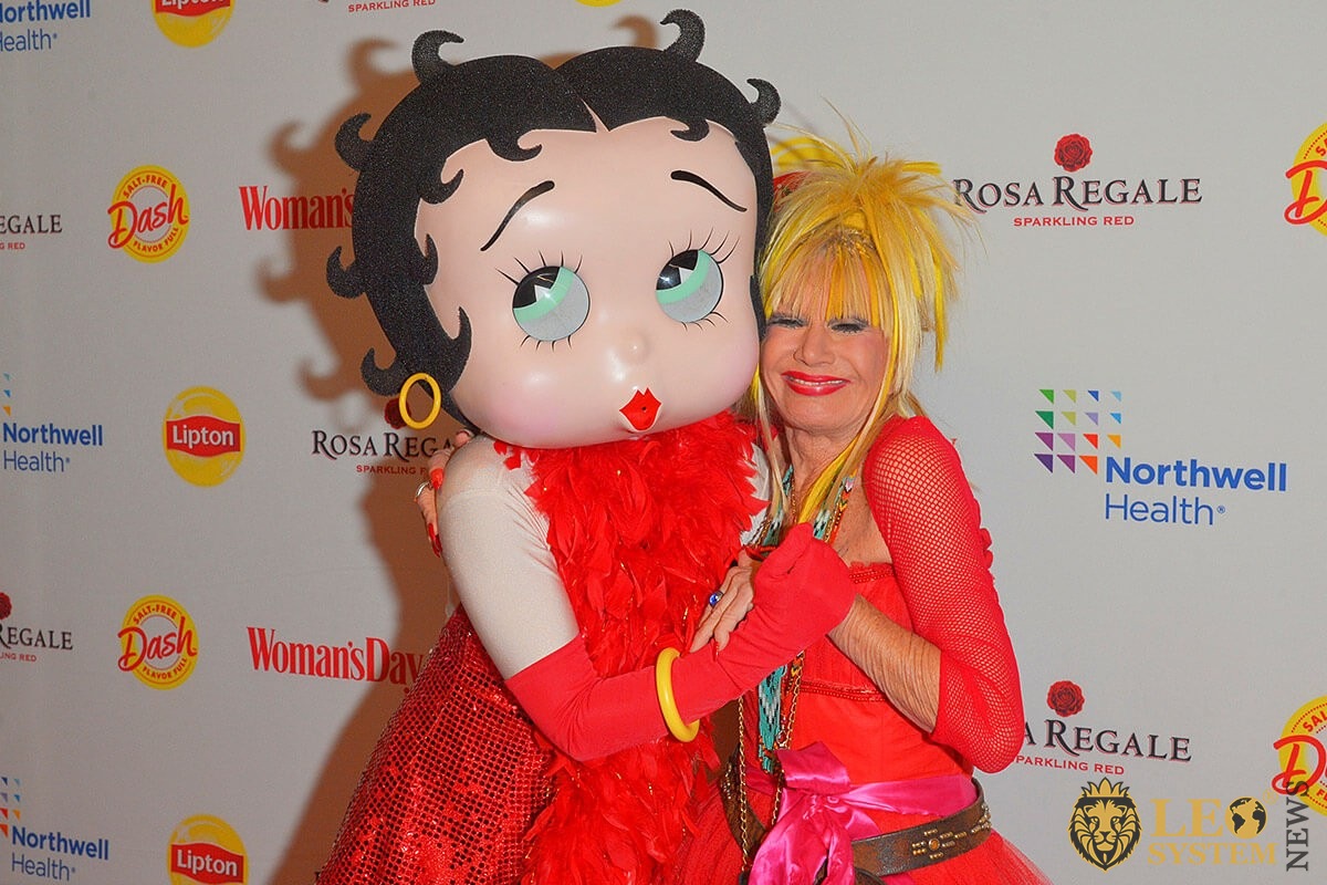 Betty Boop and Betsey Johnson - Woman's Day Celebrates 17th Annual Red Dress Awards, New York