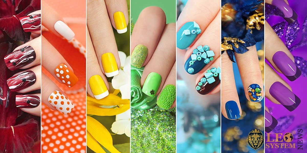 Image of various nail designs options