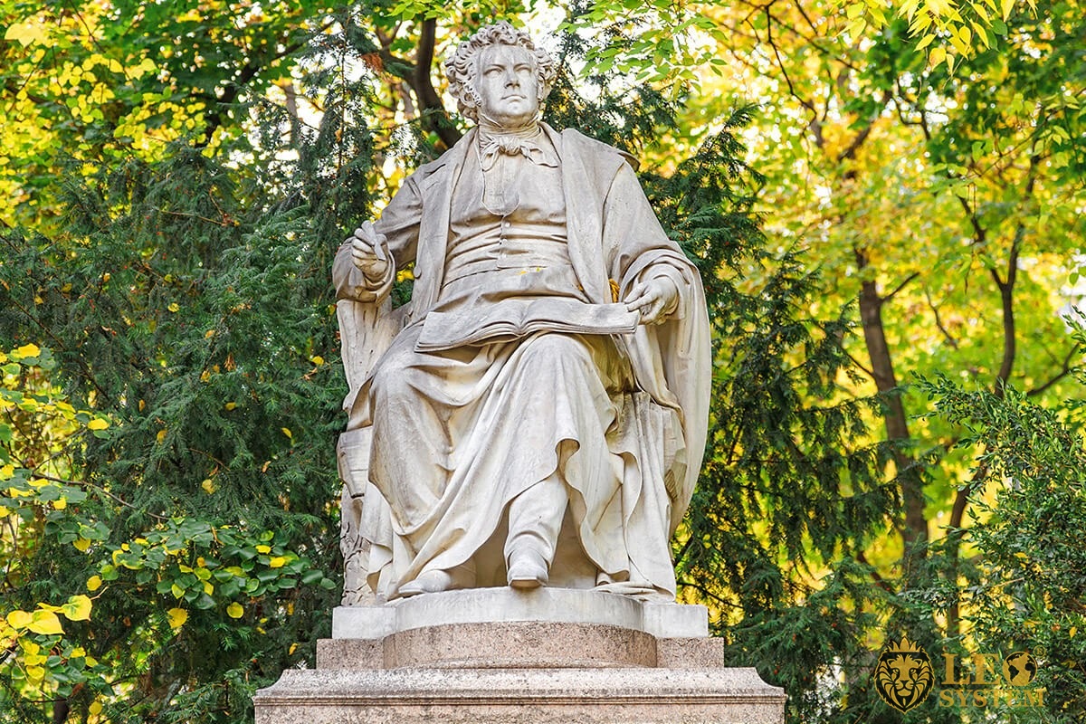 Monument to Franz Schubert