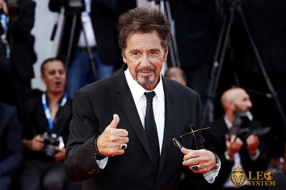 Image of Al Pacino in suit and tie